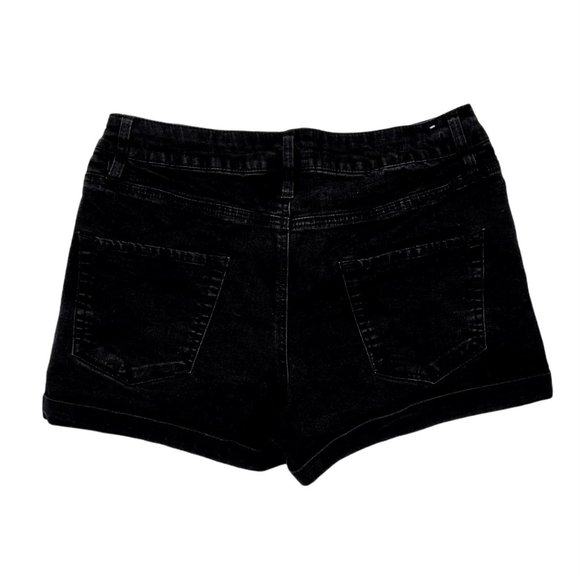(Up To 50% Off SALE)  Miami High Rise Denim Shorties - Picture 3 of 3
